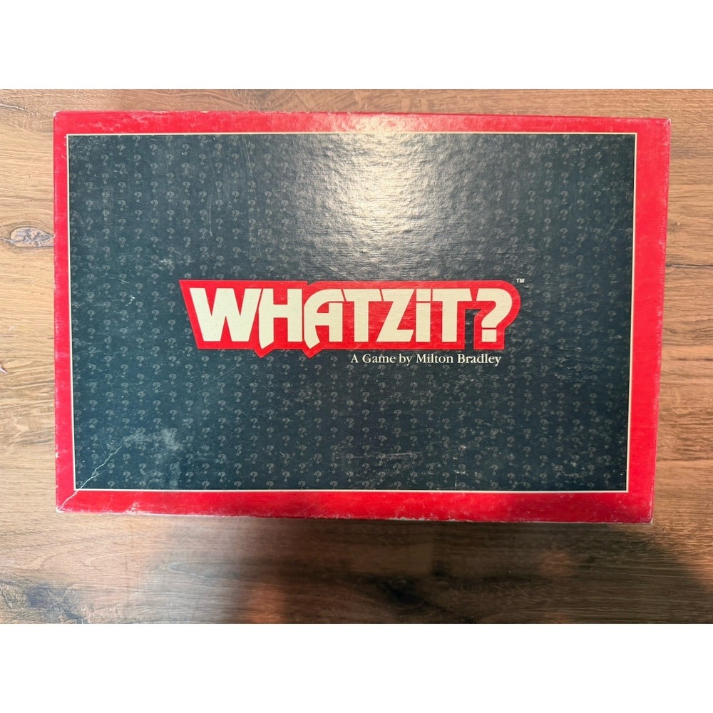 Vintage 1987 Whatzit? Milton Bradley The Game Of Fractured Phrases - Complete!
